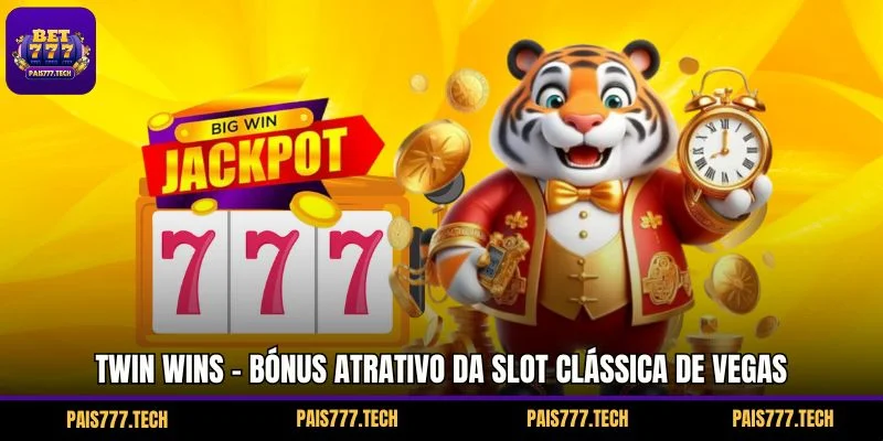 Twin Wins - Bónus Atrativo da Slot Clássica de Vegas